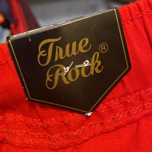 Red True Rock Stretch Joggers - Picture 3 of 3